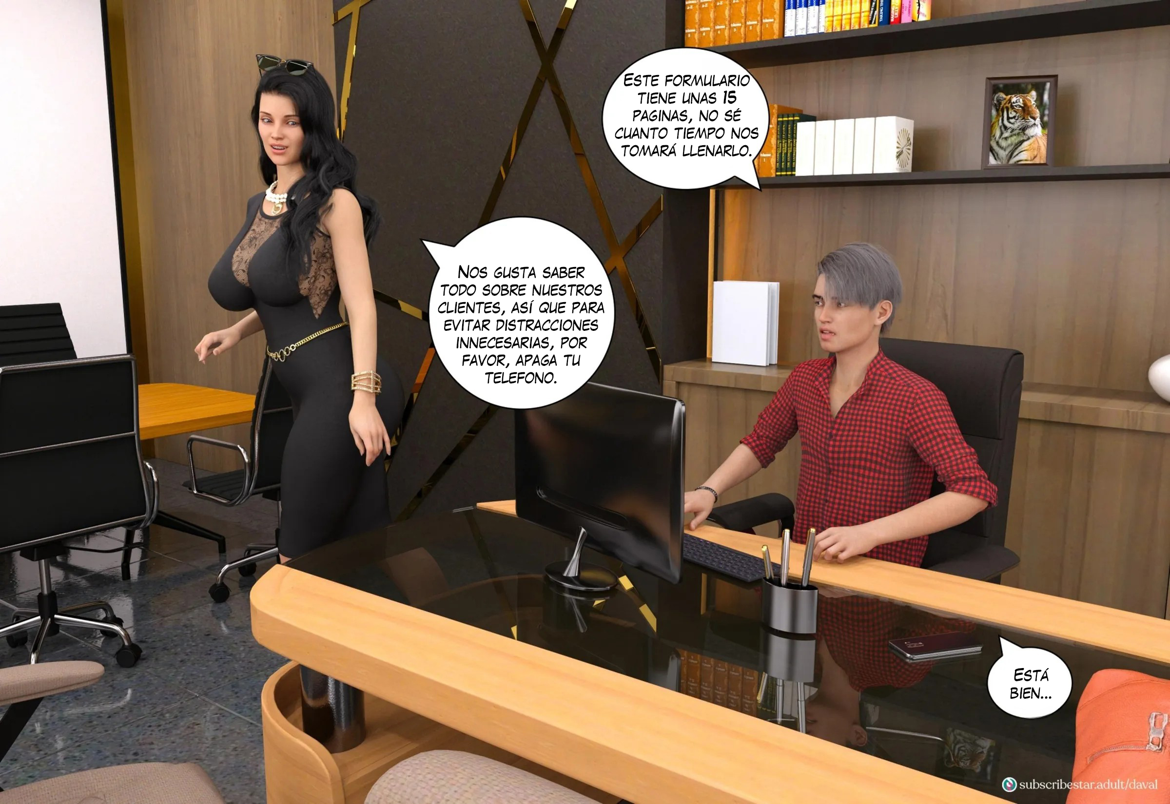 [Daval3D] IMMORAL Desires parte 14 (Comic Porn)