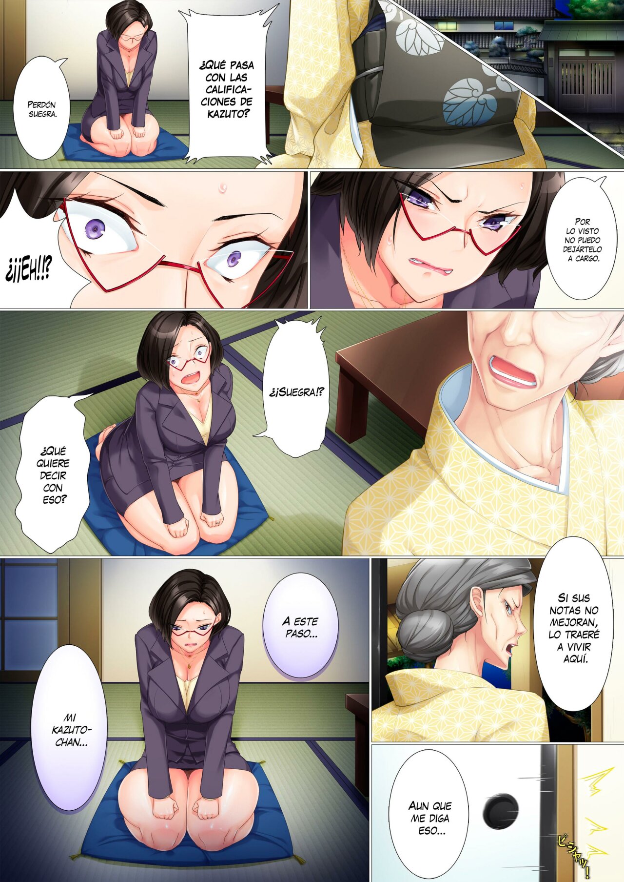 [Libre] Mi estricta MADRE cruza la linea y se vuelve ADICTA al SEXO (Comic Porn)