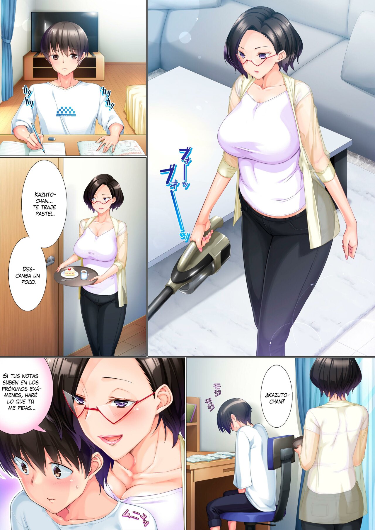 [Libre] Mi estricta MADRE cruza la linea y se vuelve ADICTA al SEXO (Comic Porn)