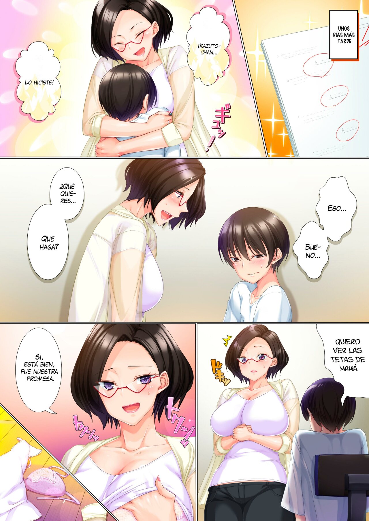 [Libre] Mi estricta MADRE cruza la linea y se vuelve ADICTA al SEXO (Comic Porn)