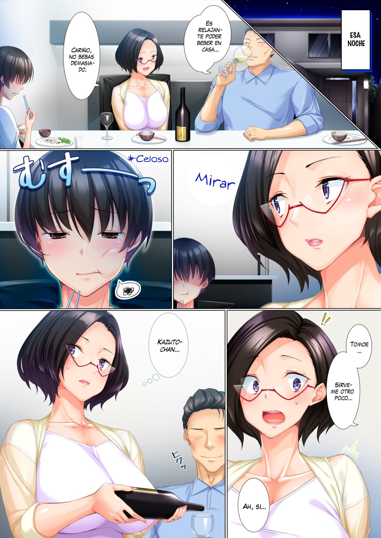 [Libre] Mi estricta MADRE cruza la linea y se vuelve ADICTA al SEXO (Comic Porn)