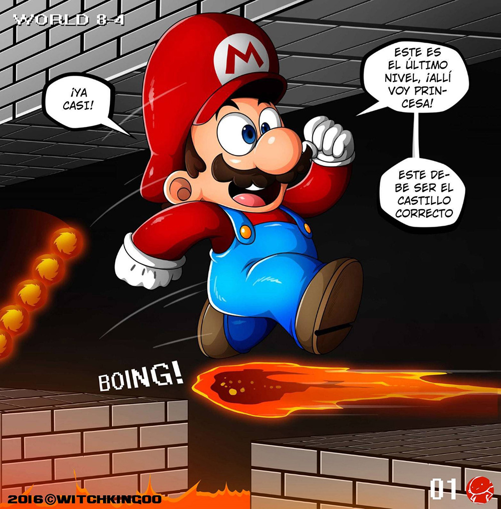 [Witchking00] PRINCESS PEACH in Thanks MARIO (Mario Bros)