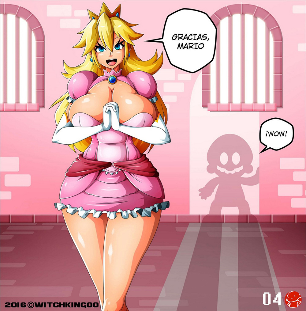 [Witchking00] PRINCESS PEACH in Thanks MARIO (Mario Bros)