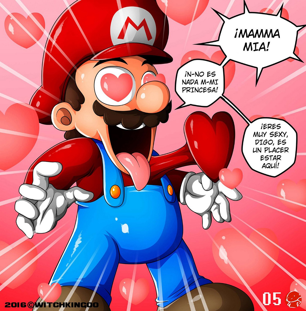 [Witchking00] PRINCESS PEACH in Thanks MARIO (Mario Bros)