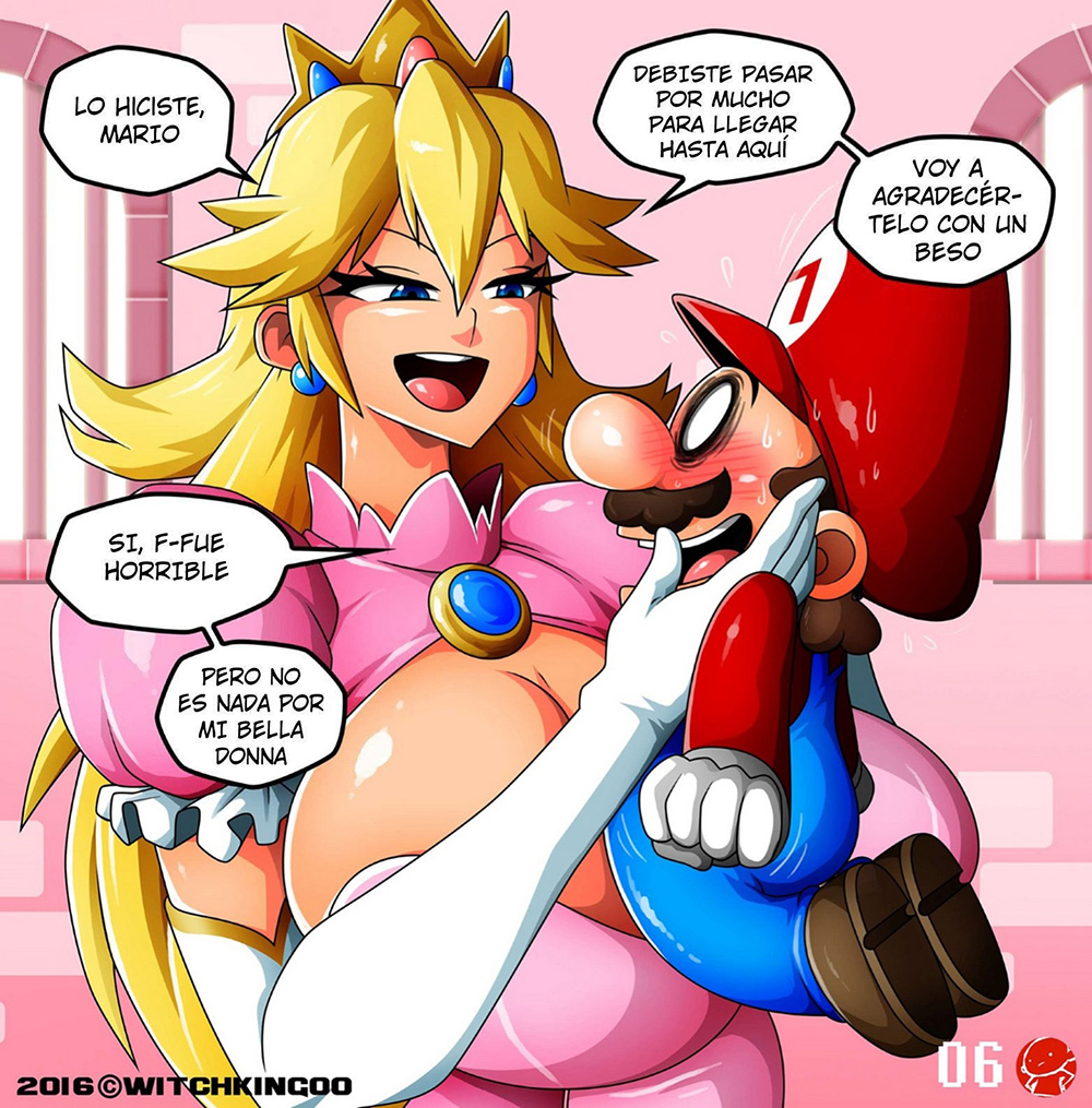 [Witchking00] PRINCESS PEACH in Thanks MARIO (Mario Bros)