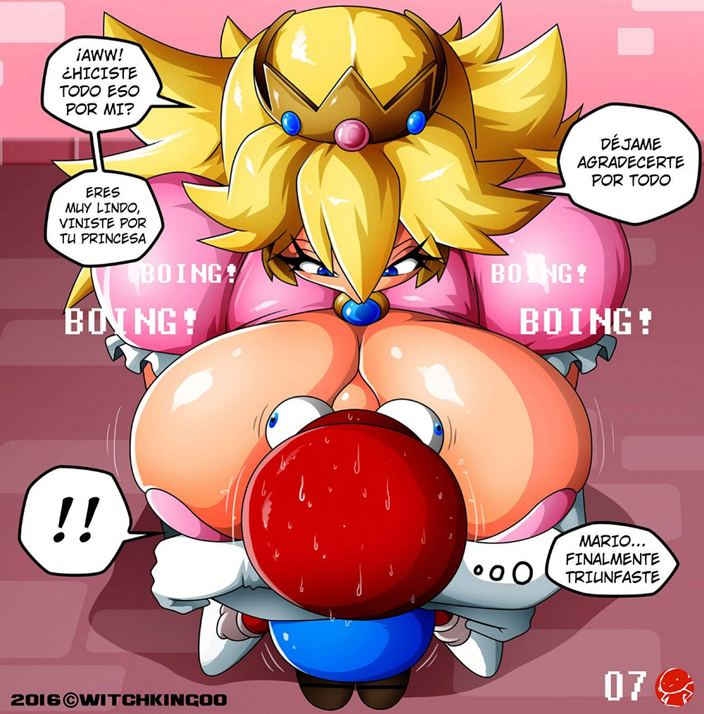 [Witchking00] PRINCESS PEACH in Thanks MARIO (Mario Bros)