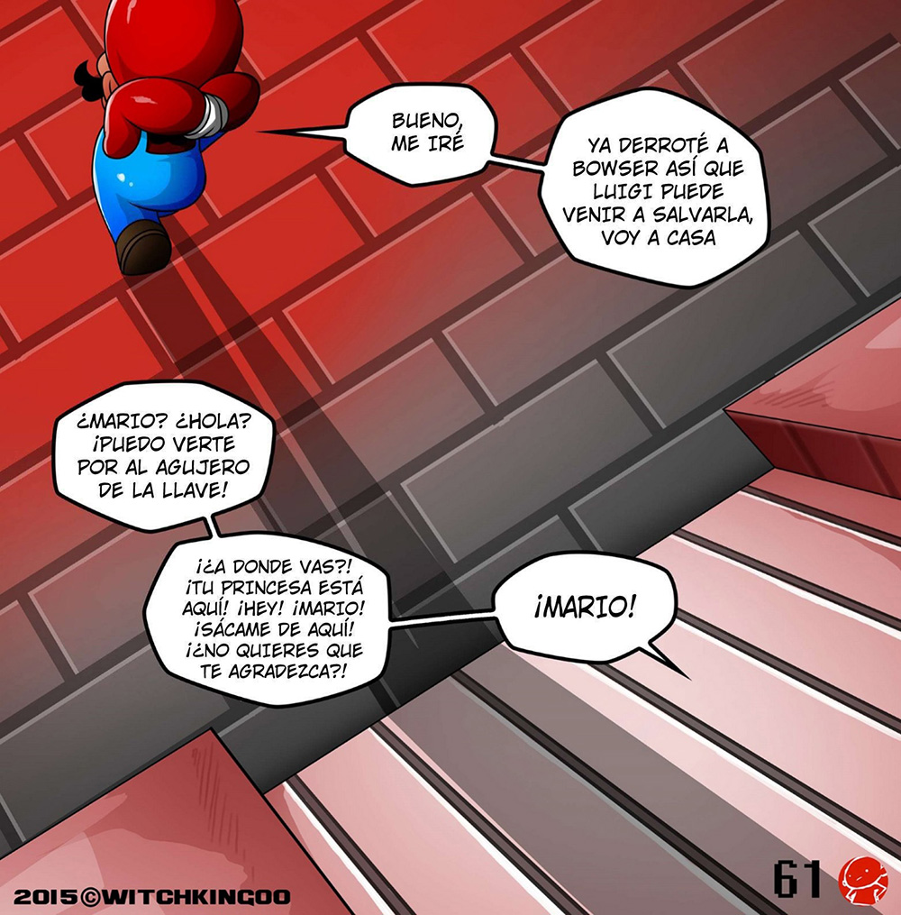[Witchking00] PRINCESS PEACH in Thanks MARIO (Mario Bros)