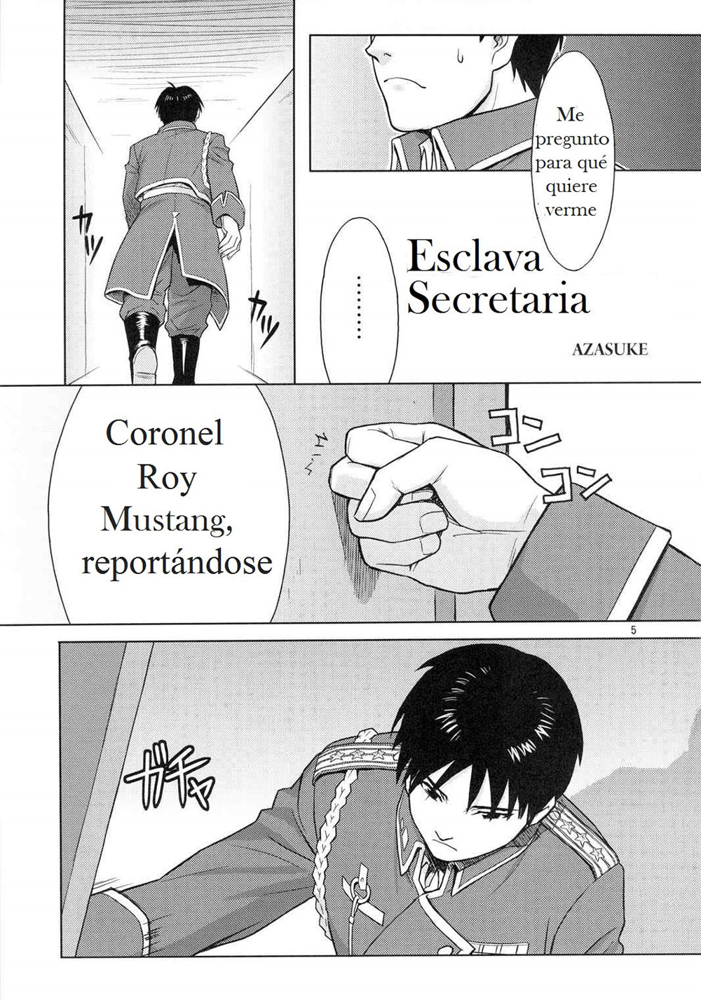 [Azasuke Wind] SLAVE Secretary (Fullmetal Alchemist)