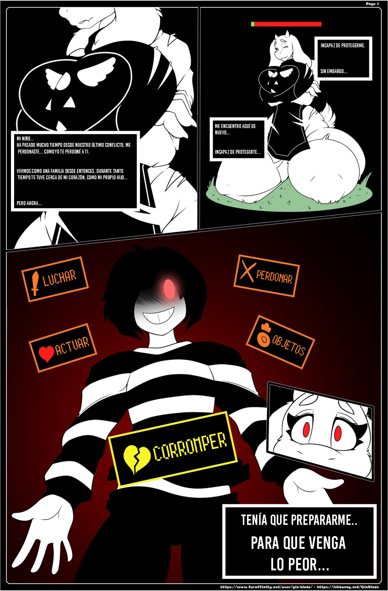 [Gin-Blade] The Corruption Route (Undertale)
