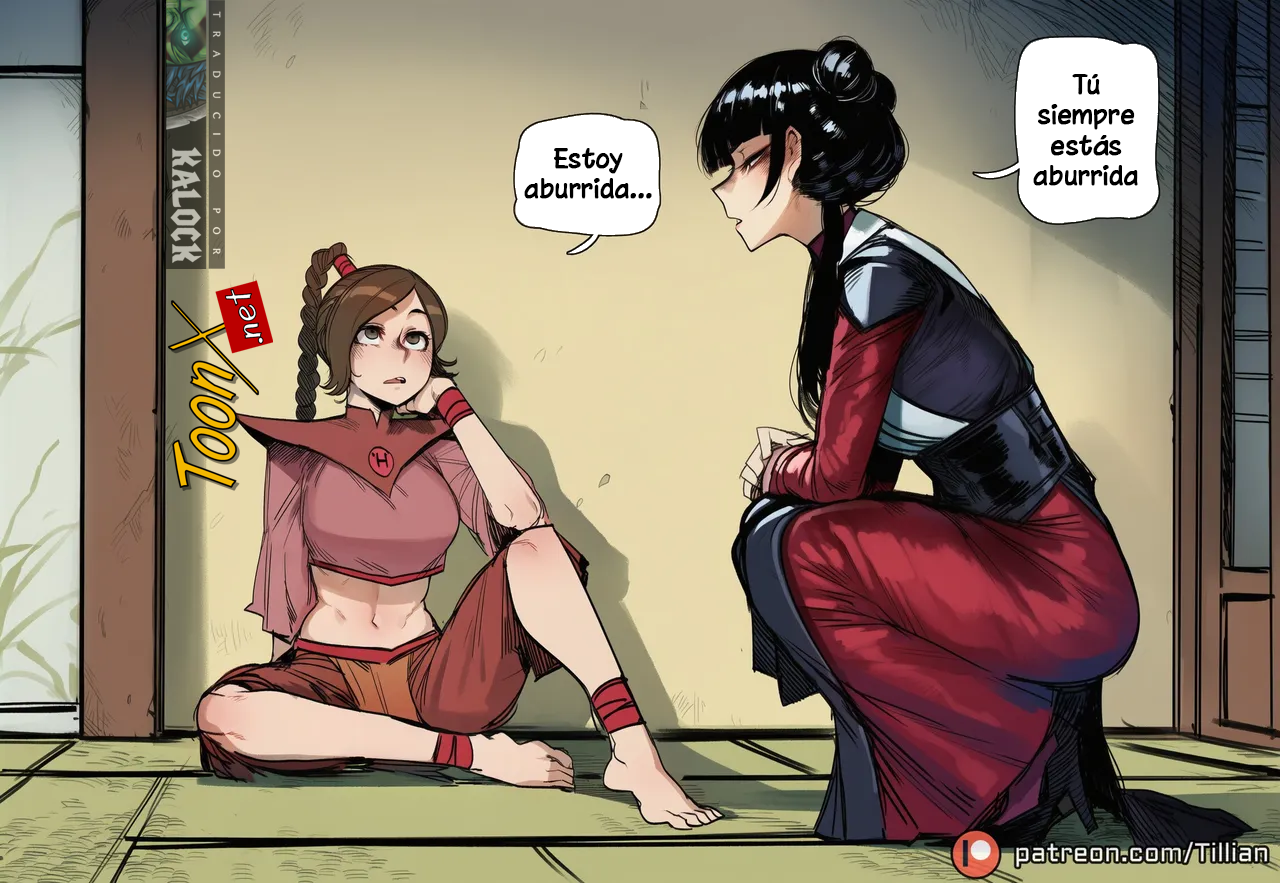 [Tillian] Azula x Ty Lee x Mai (Avatar- The Last Airbender) [AI GENERATED]
