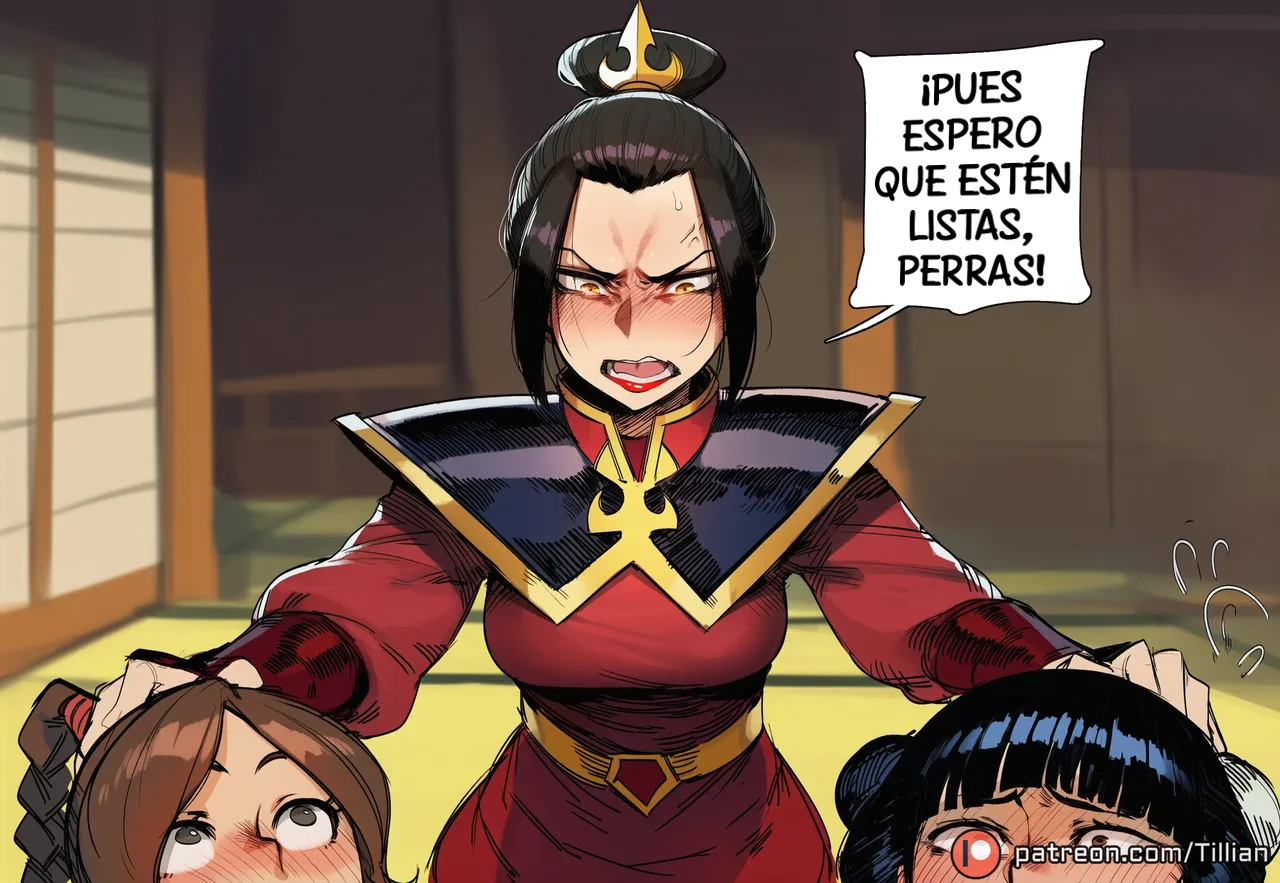 [Tillian] Azula x Ty Lee x Mai (Avatar- The Last Airbender) [AI GENERATED]
