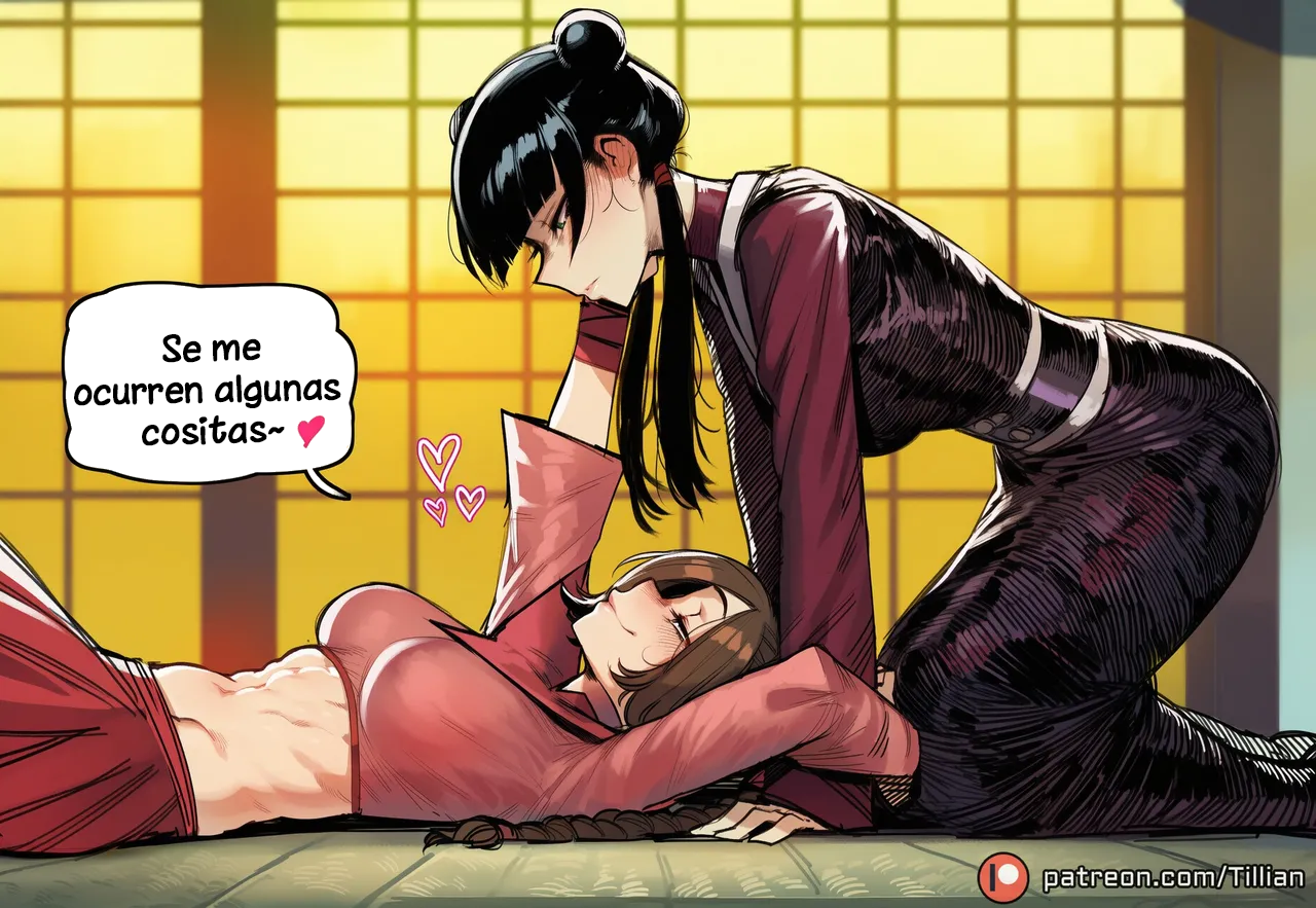 [Tillian] Azula x Ty Lee x Mai (Avatar- The Last Airbender) [AI GENERATED]